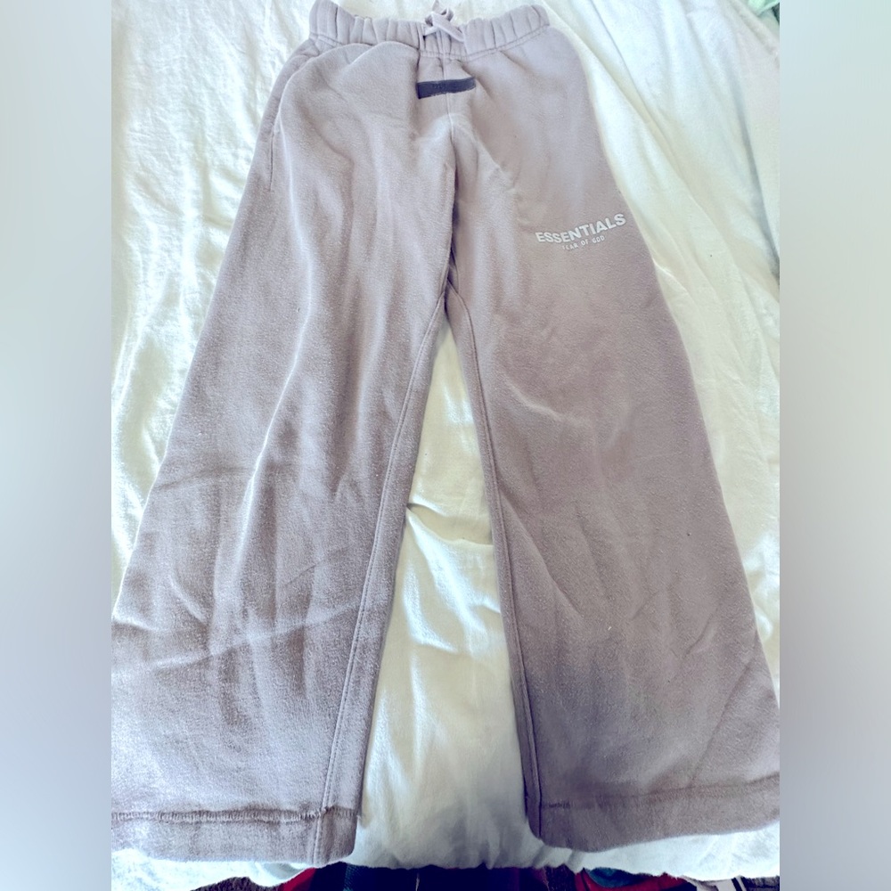 Military green essentials sweatpants